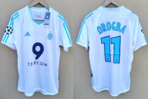 Olympique Marseille jersey 2003/04 #9 DROGBA Champions League Olympique Marseille jersey 2003/04 #9 DROGBA Champions League