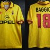 AC Milan jersey 1995/96 #18 BAGGIO Calcio