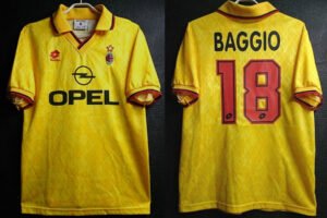 AC Milan jersey 1995/96 #18 BAGGIO Calcio