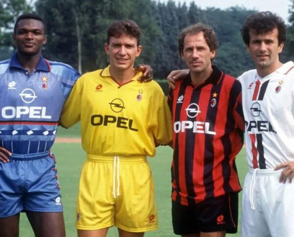 AC Milan jersey 1995/96 #18 BAGGIO Calcio