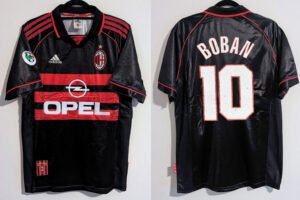 AC Milan jersey 1998/99 #10 BOBAN Calcio