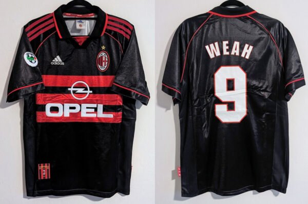 AC Milan jersey 1998/99 #9 WEAH Calcio