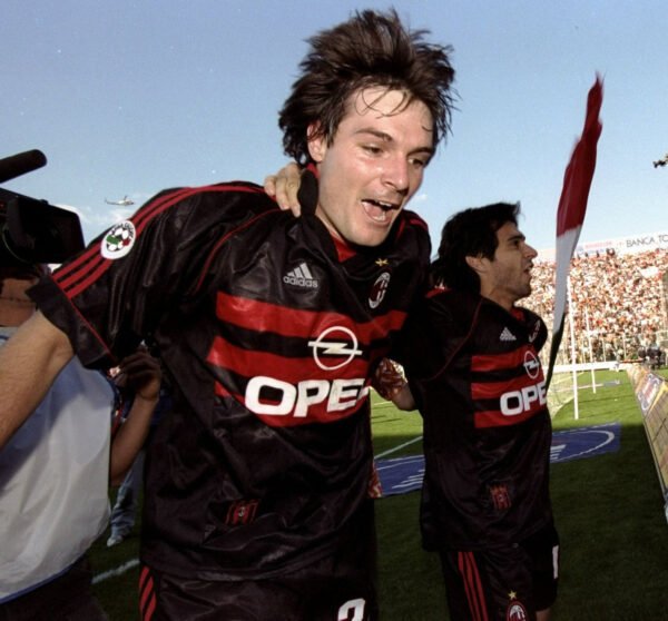 AC Milan jersey 1998/99 #9 WEAH Calcio