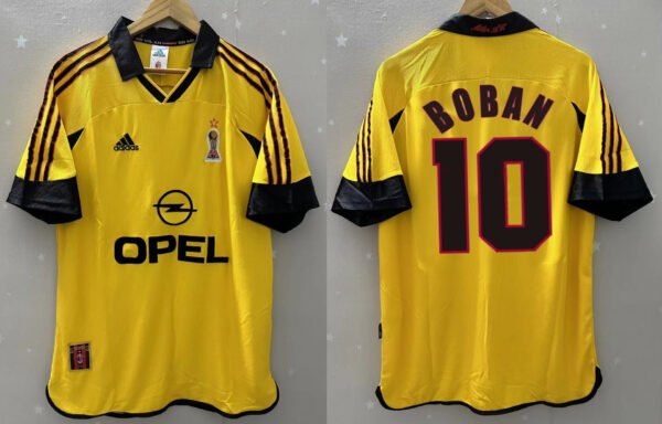AC Milan jersey 1999/00 #10 BOBAN Calcio