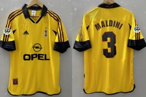 AC Milan jersey 1999/00 #3 MALDINI Calcio