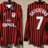 AC Milan jersey 1999/00 #7 SHEVCHENKO Calcio LS