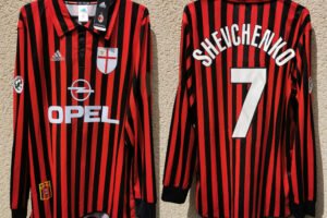 AC Milan jersey 1999/00 #7 SHEVCHENKO Calcio LS