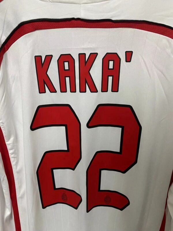AC Milan jersey 2007 #22 KAKA Champions League Final LS