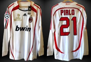 AC Milan jersey 2007 #21 PIRLO Champions League Final LS