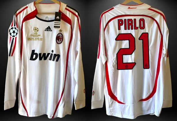 AC Milan jersey 2007 #21 PIRLO Champions League Final LS