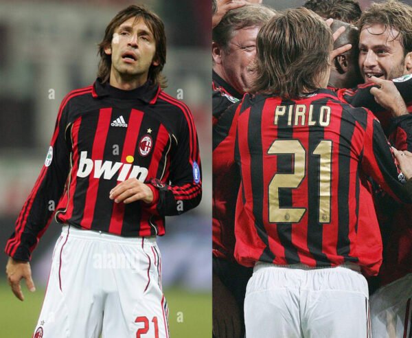 AC Milan jersey 2006/07 #21 PIRLO Calcio LS