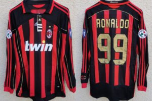 AC Milan jersey 2006/07 #99 RONALDO Calcio LS