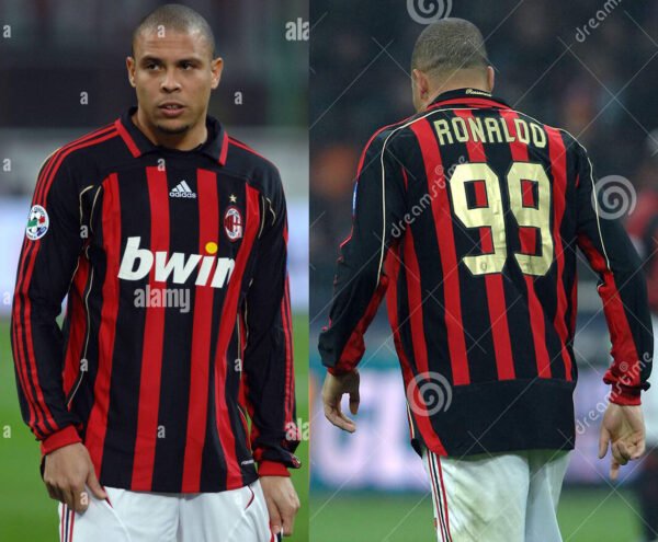 AC Milan jersey 2006/07 #99 RONALDO Calcio LS