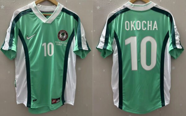 Nigeria jersey 1998 #10 OKOCHA World Cup