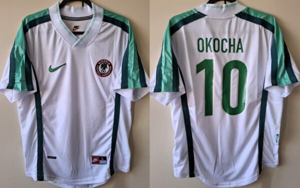 Nigeria jersey 1998 #10 OKOCHA World Cup