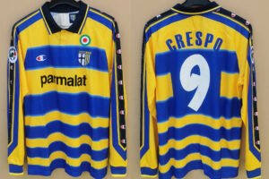 parma jersey 1999 00 crespo calcio ls