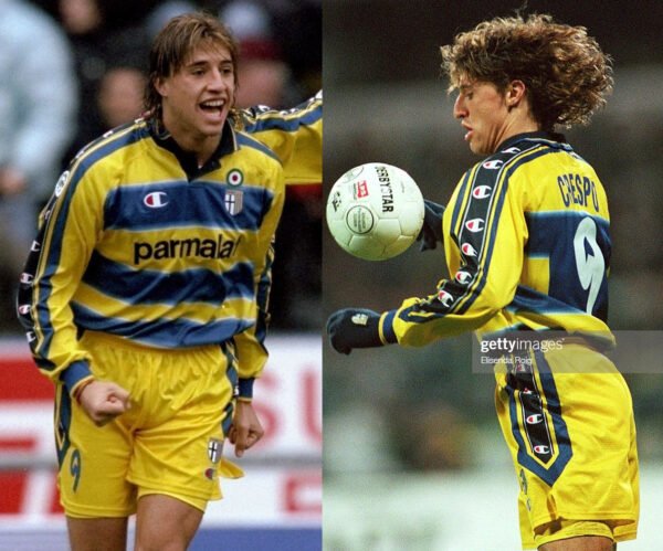 Parma jersey 1999/00 #9 CRESPO Calcio LS