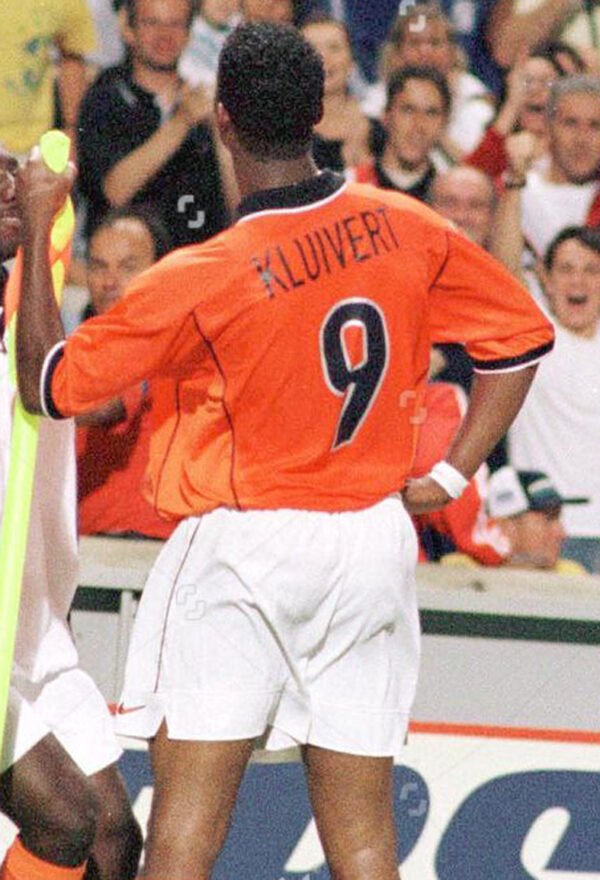 Netherlands jersey 1998 #9 KLUIVERT World Cup LS