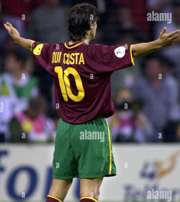 Portugal jersey 2000 #10 RUI COSTA Euro