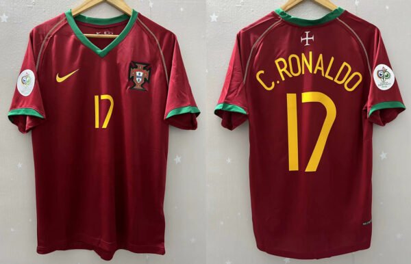 Portugal jersey 2006 #17 C. RONALDO World Cup