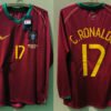 portugal jersey 2006 ronaldo world cup ls