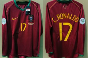 portugal jersey 2006 ronaldo world cup ls