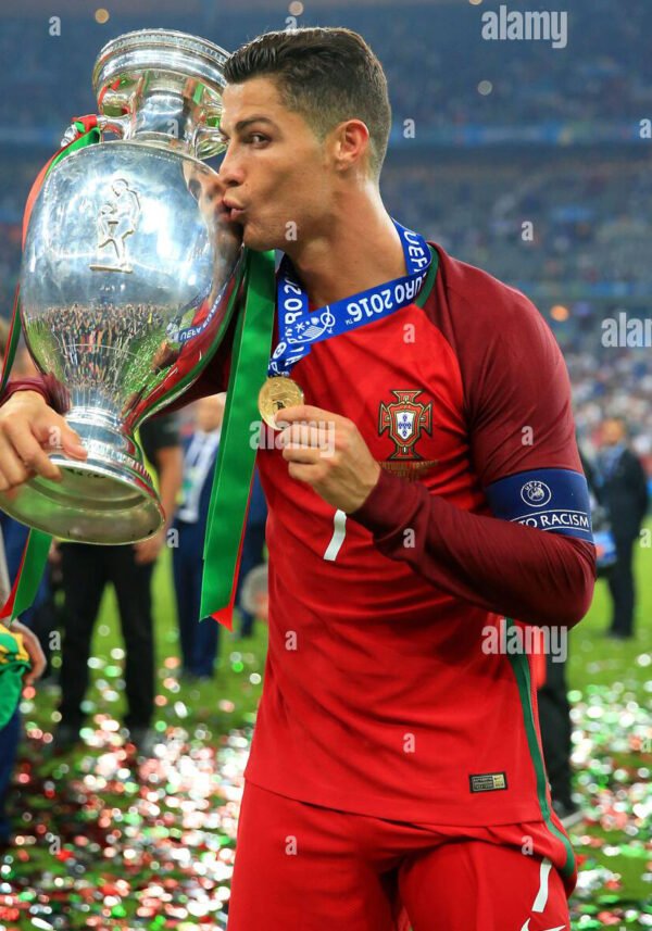 Portugal jersey 2016 #7 RONALDO Euro Final LS