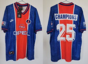 PSG Paris jersey 1995/96 #25 CHAMPION Ligue 1