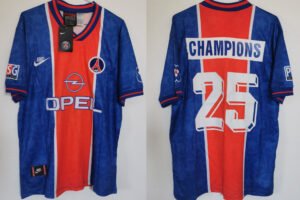 PSG Paris jersey 1995/96 #25 CHAMPION Ligue 1