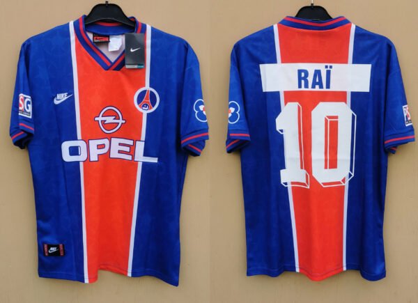 PSG Paris jersey 1995/96 #10 RAI Ligue 1