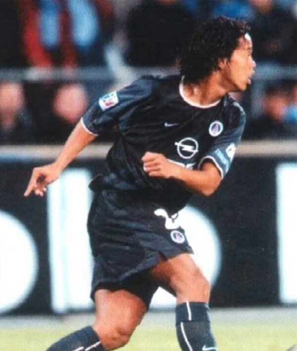 PSG Paris jersey 20001/02 #21 RONALDINHO Ligue 1