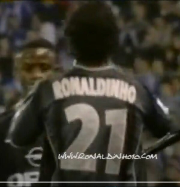 PSG Paris jersey 20001/02 #21 RONALDINHO Ligue 1