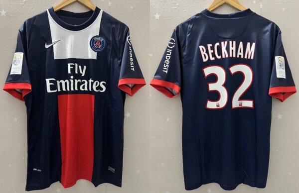 PSG Paris jersey 2013/14 #32 BECKHAM Ligue 1