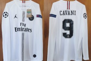 PSG Paris jersey 2018/19 #9 CAVANI Champions League LS