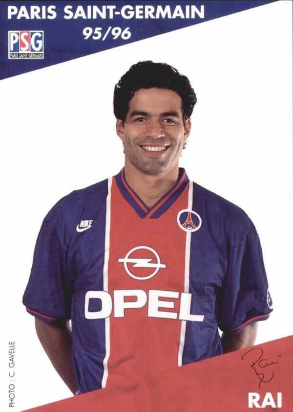 PSG Paris jersey 1995/96 #10 RAI Ligue 1
