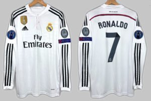Real Madrid jersey 2014/15 #7 RONALDO Champions League LS