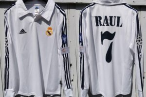 Real Madrid jersey 2002/03 #7 RAUL Champions League LS