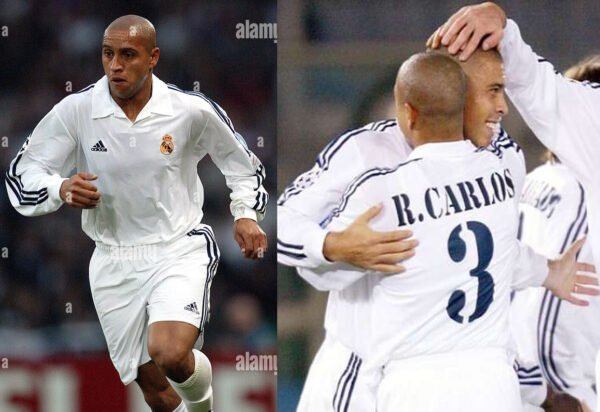 Real Madrid jersey 2002/03 #3 R. CARLOS Champions League LS