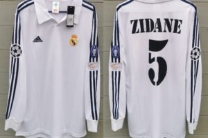 Real Madrid jersey 2002/03 #5 ZIDANE Champions League LS