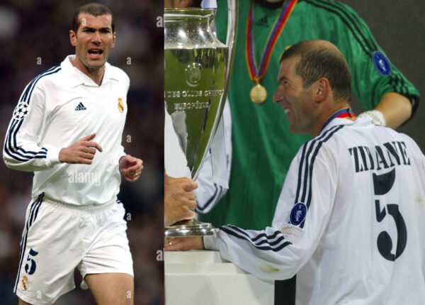 Real Madrid jersey 2002/03 #5 ZIDANE Champions League LS