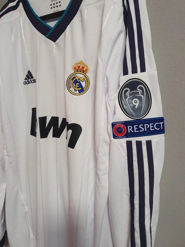 Real Madrid jersey 2012/13 #7 RONALDO Champions League LS