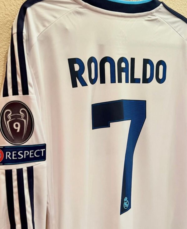 Real Madrid jersey 2012/13 #7 RONALDO Champions League LS