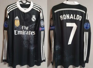 Real Madrid jersey 2014/15 #7 RONALDO Champions League LS