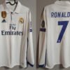 Real Madrid jersey 2016 #7 RONALDO UEFA Super Cup Final LS