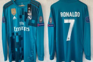 Real Madrid jersey 2017/18 #7 RONALDO Champions League LS