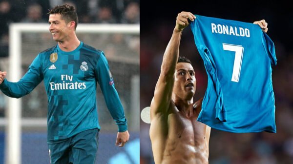 Real Madrid jersey 2017/18 #7 RONALDO Champions League LS