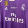 Real Madrid jersey 2017 #7 RONALDO Champions League Final LS