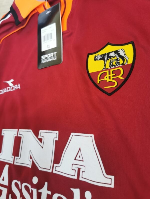 AS Roma jersey 1998/99 #2 CAFU Calcio LS