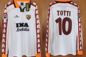 AS Roma jersey 1998/99 #10 TOTTI Calcio LS AS Roma jersey 1998/99 #10 TOTTI Calcio LS