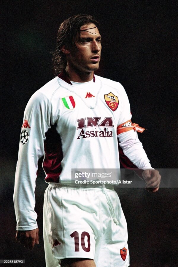 AS Roma jersey 2001/02 #20 BATISTUTA Calcio LS